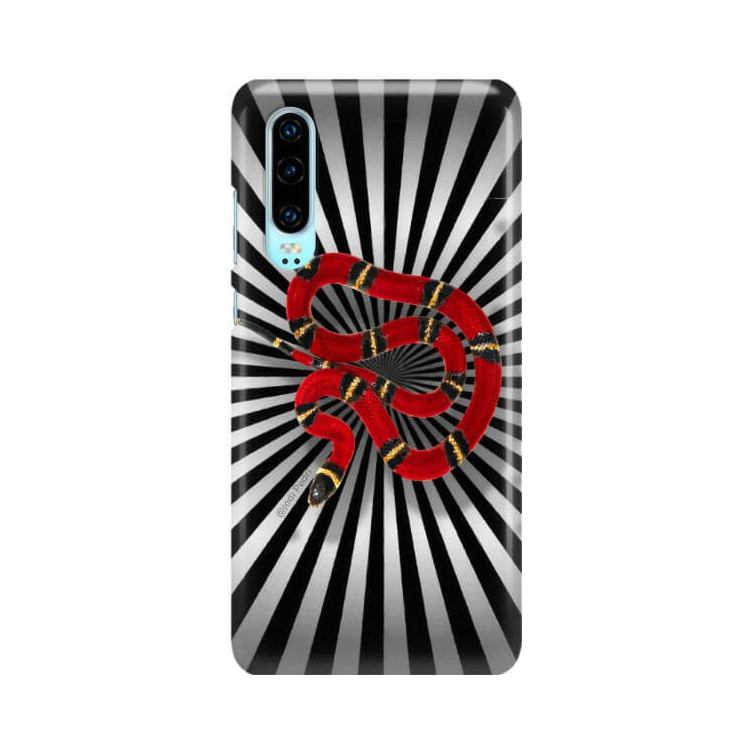 Etui Huawei P30, Etui Jodi Pedri Transparentny - FunnyCase