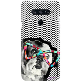Etui Lg V40, Etui Jodi Pedri Transparentny - FunnyCase