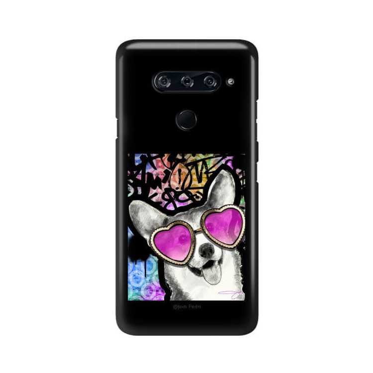 Etui Lg V40, Etui Jodi Pedri Transparentny - FunnyCase
