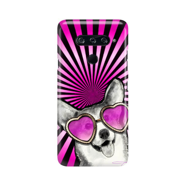 Etui Lg V40, Etui Jodi Pedri Transparentny - FunnyCase