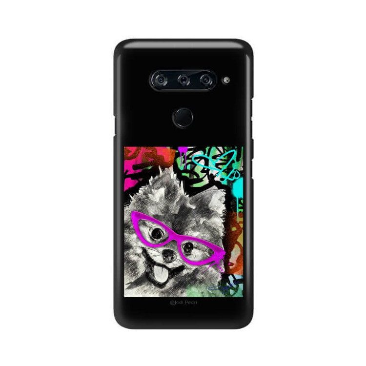 Etui Lg V40, Etui Jodi Pedri Transparentny - FunnyCase