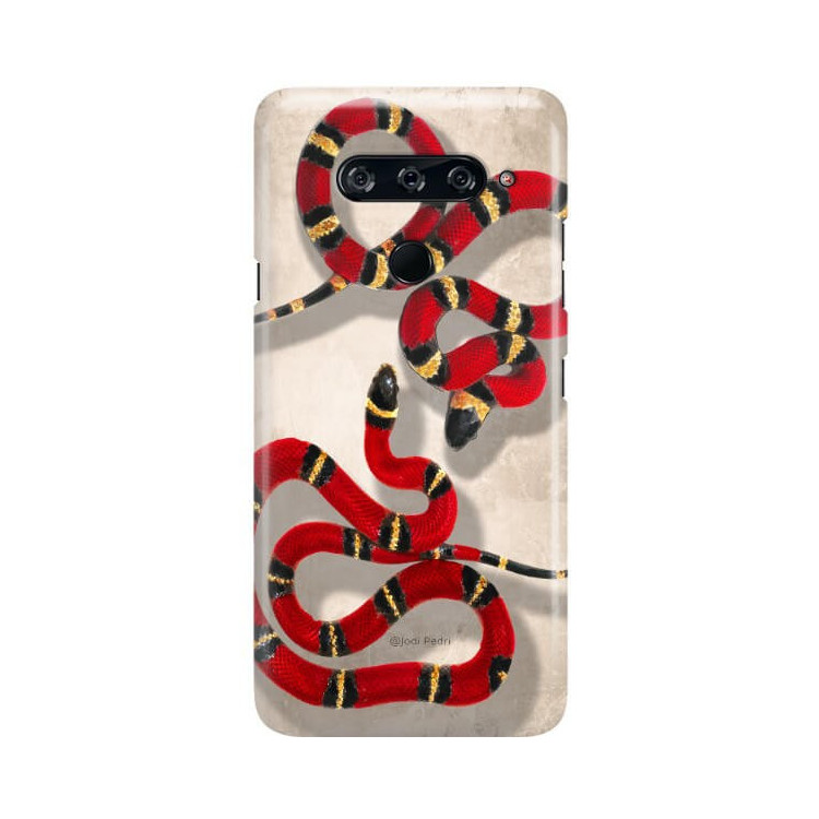 Etui Lg V40, Etui Jodi Pedri Transparentny - FunnyCase