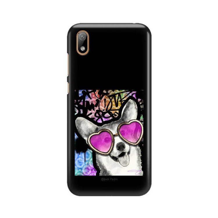 Etui Huawei Y5 2019, Etui Jodi Pedri Transparentny - FunnyCase