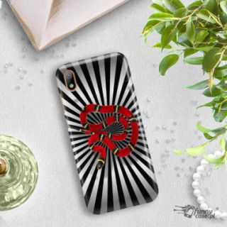 Etui Huawei Y5 2019, Etui Jodi Pedri Transparentny - FunnyCase