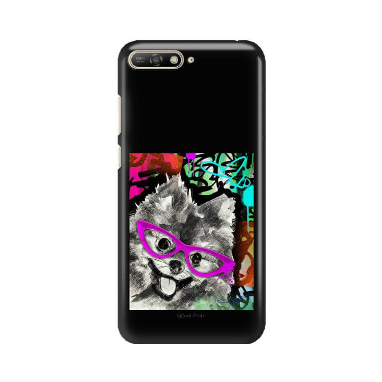 Etui Huawei Y6 2019, Etui Jodi Pedri Transparentny - FunnyCase