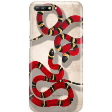 Etui Huawei Y6 2019, Etui Jodi Pedri Transparentny - FunnyCase