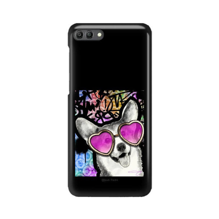 Etui Huawei Y9 2018, Etui Jodi Pedri Transparentny - FunnyCase