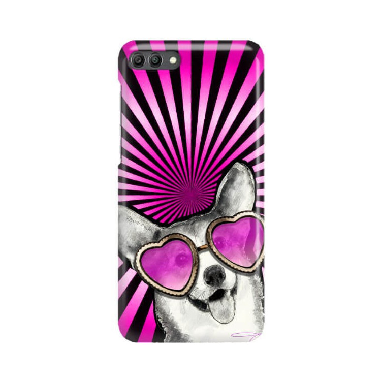 Etui Huawei Y9 2018, Etui Jodi Pedri Transparentny - FunnyCase