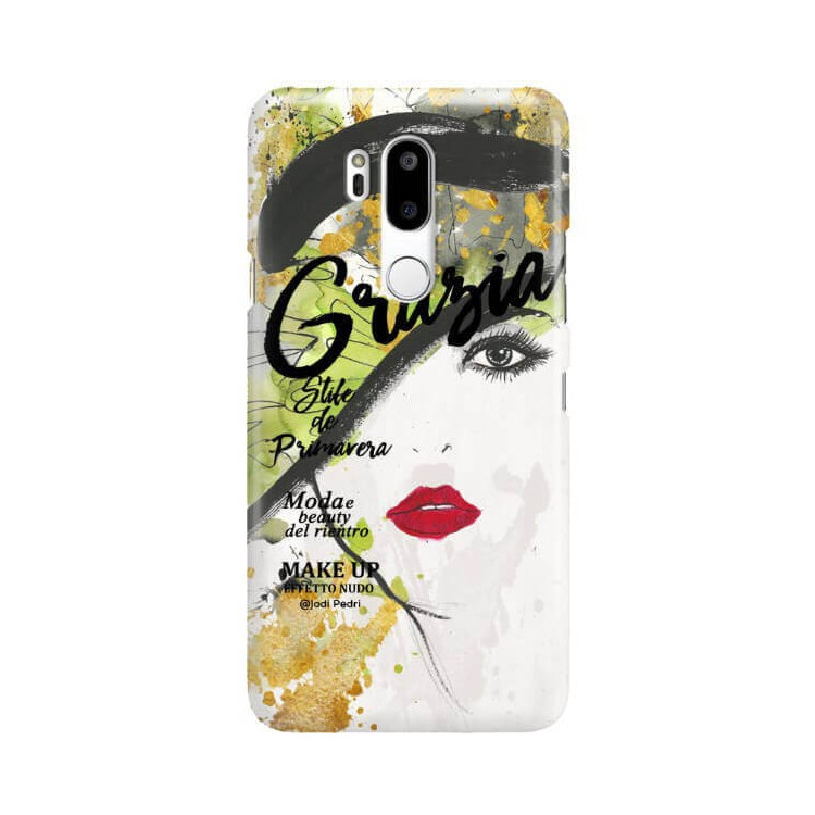 Etui Lg G7, Etui Jodi Pedri Transparentny - FunnyCase