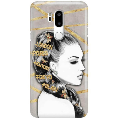 Etui Lg G7, Etui Jodi Pedri Transparentny - FunnyCase
