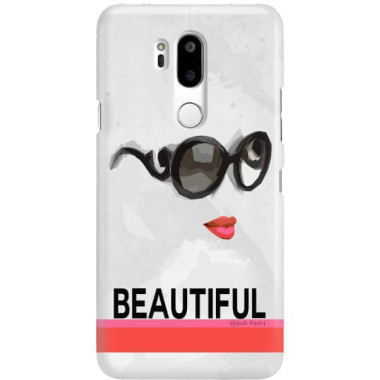 Etui Lg G7, Etui Jodi Pedri Transparentny - FunnyCase