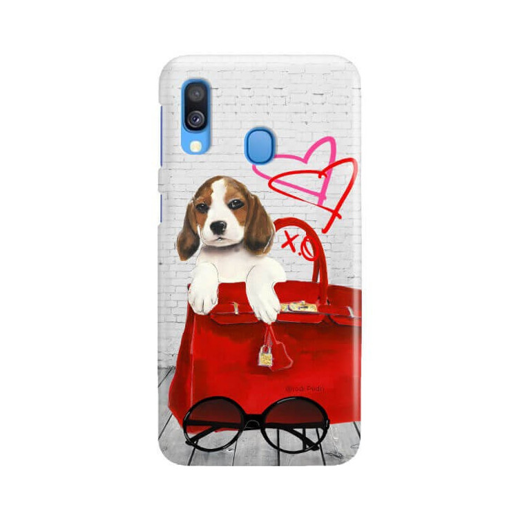 Etui Samsung GALAXY A40, Etui Jodi Pedri Transparentny - FunnyCase