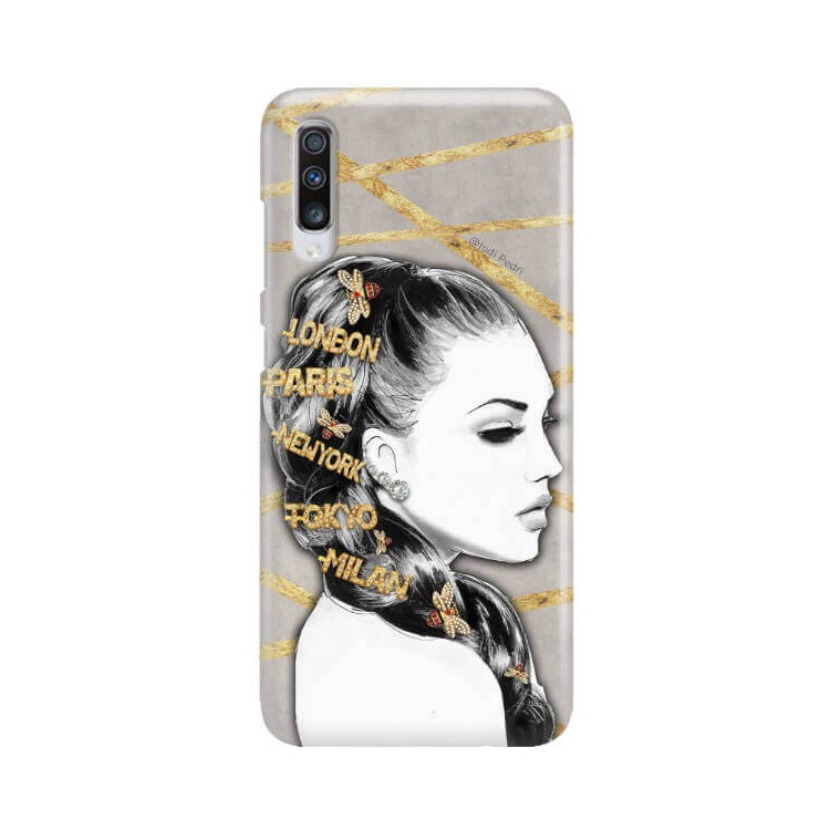 Etui Samsung GALAXY A70 / A70S, Etui Jodi Pedri Transparentny - FunnyCase