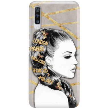 Etui Samsung GALAXY A70 / A70S, Etui Jodi Pedri Transparentny - FunnyCase