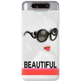 Etui Samsung GALAXY A80, Etui Jodi Pedri Transparentny - FunnyCase