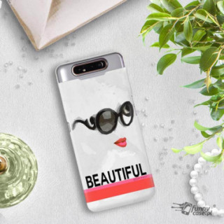Etui Samsung GALAXY A80, Etui Jodi Pedri Transparentny - FunnyCase