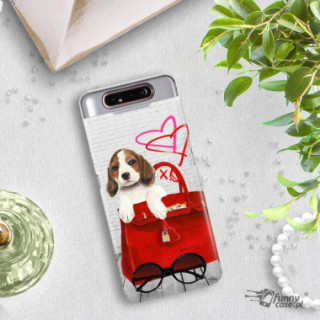 Etui Samsung GALAXY A80, Etui Jodi Pedri Transparentny - FunnyCase