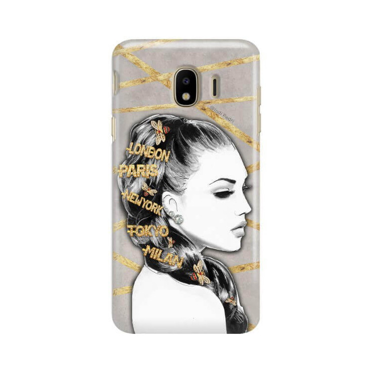 Etui Samsung GALAXY J4 2018, Etui Jodi Pedri Transparentny - FunnyCase