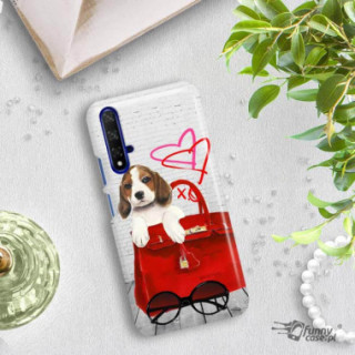 Etui Huawei HONOR 20, Etui Jodi Pedri Transparentny - FunnyCase