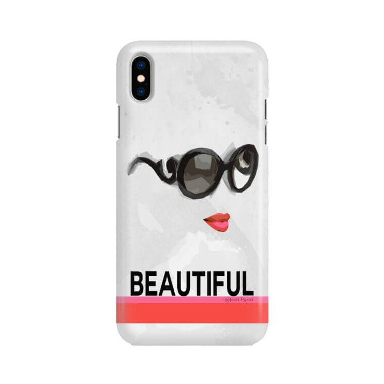 Etui Apple IPHONE X / XS, Etui Jodi Pedri Transparentny - FunnyCase