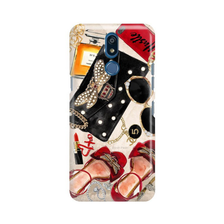 Etui Lg K40, Etui Jodi Pedri Transparentny - FunnyCase