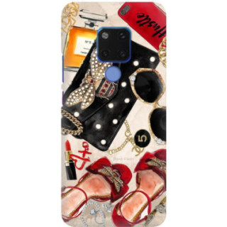 Etui Huawei MATE 20, Etui Jodi Pedri Transparentny - FunnyCase