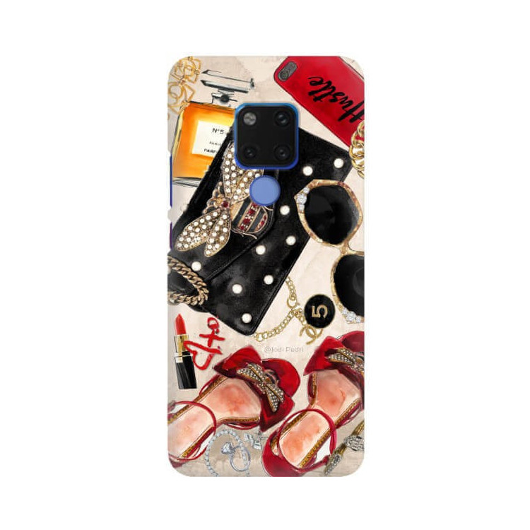 Etui Huawei MATE 20, Etui Jodi Pedri Transparentny - FunnyCase