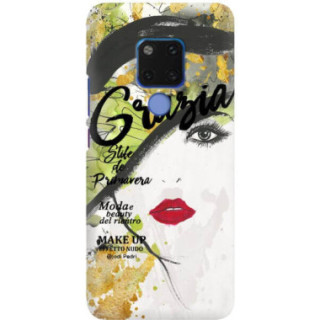 Etui Huawei MATE 20, Etui Jodi Pedri Transparentny - FunnyCase