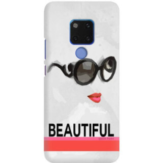 Etui Huawei MATE 20, Etui Jodi Pedri Transparentny - FunnyCase