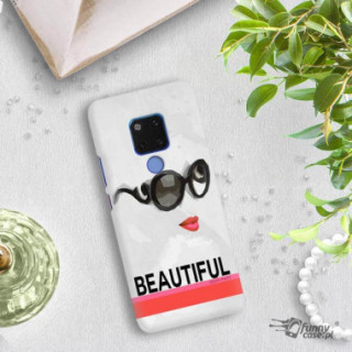 Etui Huawei MATE 20, Etui Jodi Pedri Transparentny - FunnyCase