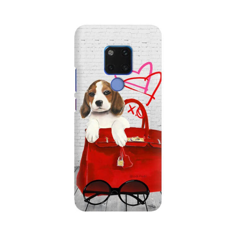 Etui Huawei MATE 20, Etui Jodi Pedri Transparentny - FunnyCase