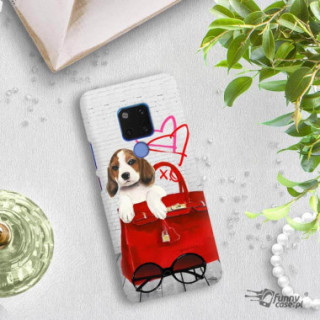 Etui Huawei MATE 20, Etui Jodi Pedri Transparentny - FunnyCase