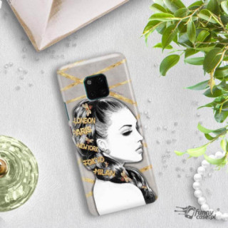 Etui Huawei MATE 20 PRO, Etui Jodi Pedri Transparentny - FunnyCase