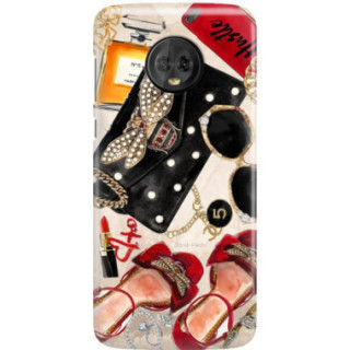 Etui Motorola MOTO G6, Etui Jodi Pedri Transparentny - FunnyCase