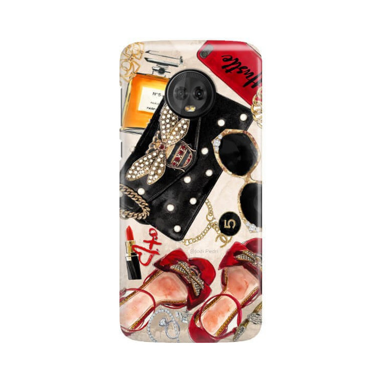 Etui Motorola MOTO G6, Etui Jodi Pedri Transparentny - FunnyCase