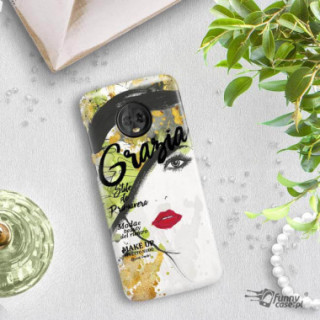 Etui Motorola MOTO G6, Etui Jodi Pedri Transparentny - FunnyCase