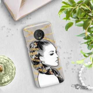 Etui Motorola MOTO G6, Etui Jodi Pedri Transparentny - FunnyCase