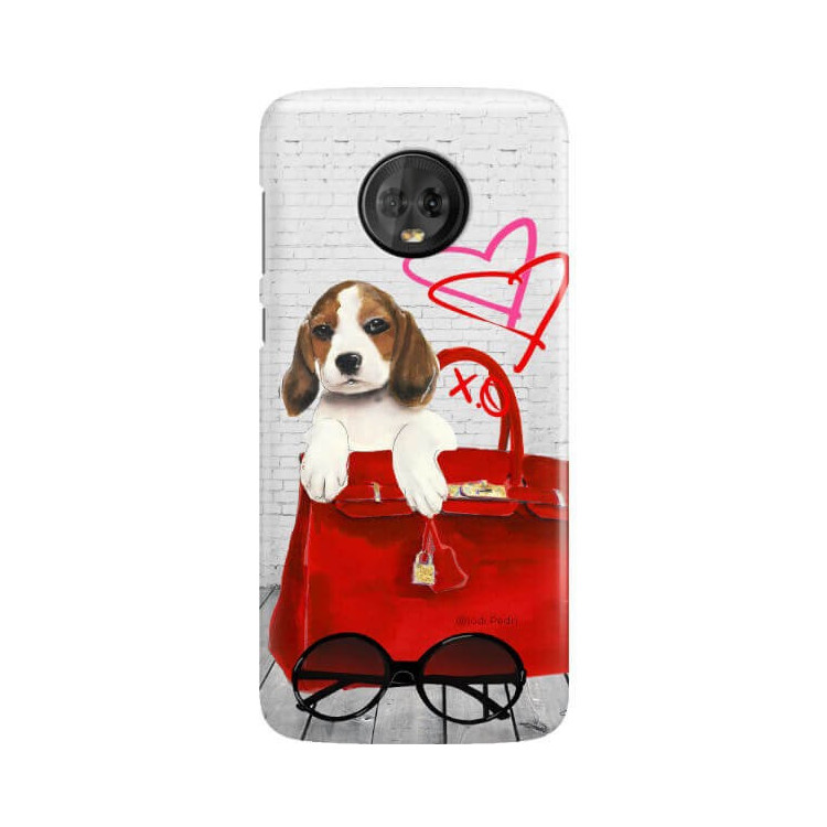 Etui Motorola MOTO G6, Etui Jodi Pedri Transparentny - FunnyCase