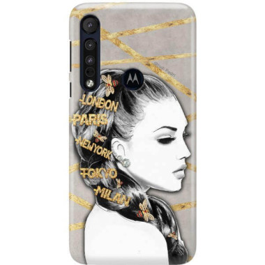 Etui Motorola MOTO ONE MACRO, Etui Jodi Pedri Transparentny - FunnyCase
