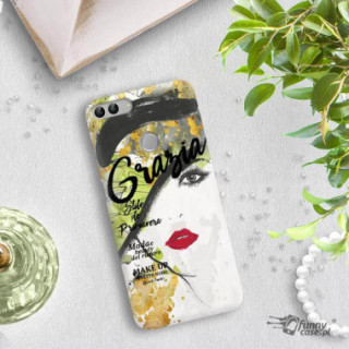 Etui Huawei P SMART, Etui Jodi Pedri Transparentny - FunnyCase