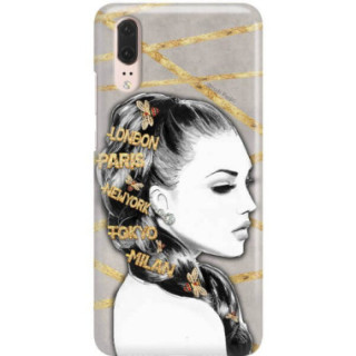 Etui Huawei P20, Etui Jodi Pedri Transparentny - FunnyCase