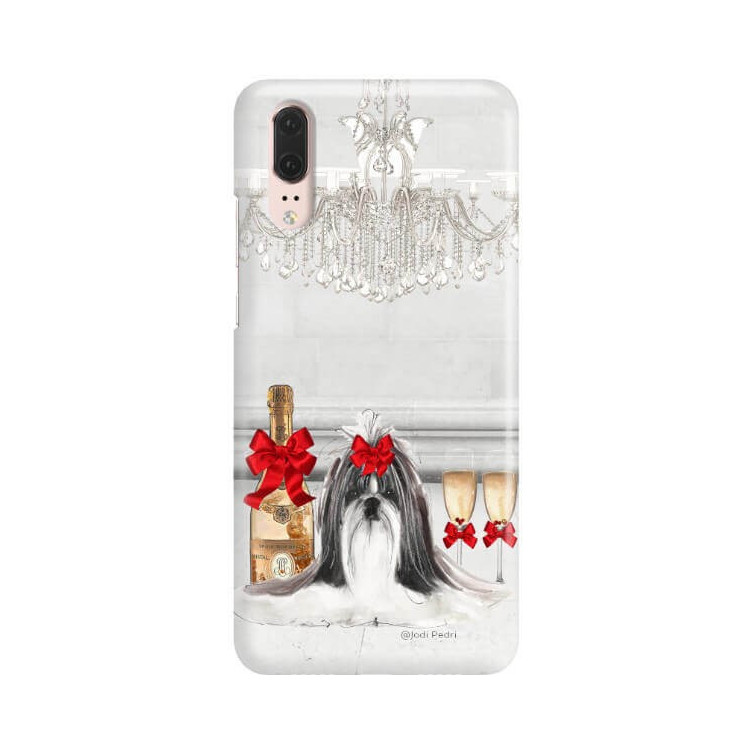 Etui Huawei P20, Etui Jodi Pedri Transparentny - FunnyCase