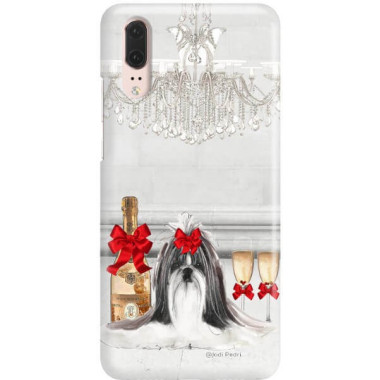 Etui Huawei P20, Etui Jodi Pedri Transparentny - FunnyCase