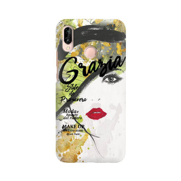 Etui Huawei P20 LITE, Etui Jodi Pedri Transparentny - FunnyCase