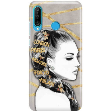 Etui Huawei P30 LITE, Etui Jodi Pedri Transparentny - FunnyCase