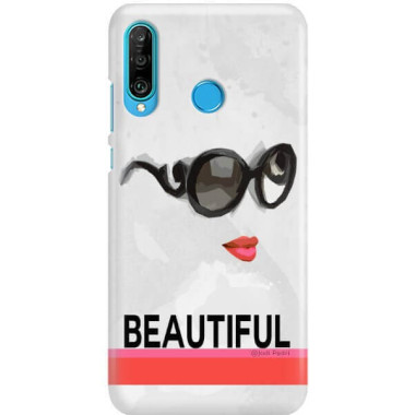 Etui Huawei P30 LITE, Etui Jodi Pedri Transparentny - FunnyCase