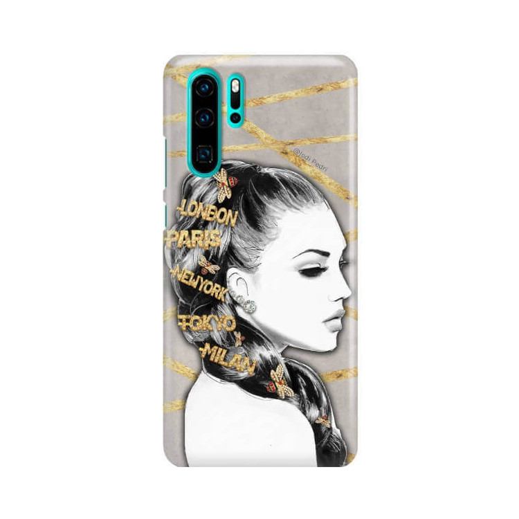 Etui Huawei P30 PRO, Etui Jodi Pedri Transparentny - FunnyCase