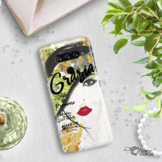 Etui Lg V40, Etui Jodi Pedri Transparentny - FunnyCase