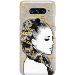 Etui Lg V40, Etui Jodi Pedri Transparentny - FunnyCase