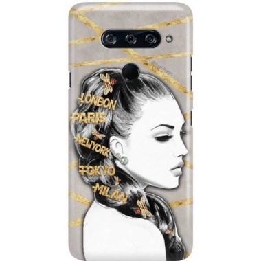 Etui Lg V40, Etui Jodi Pedri Transparentny - FunnyCase